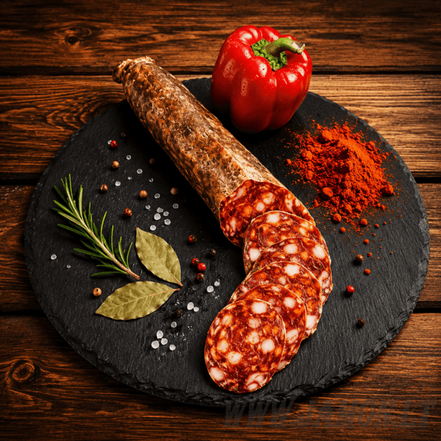 Iberico chiorizo  de Bellota sausage 1