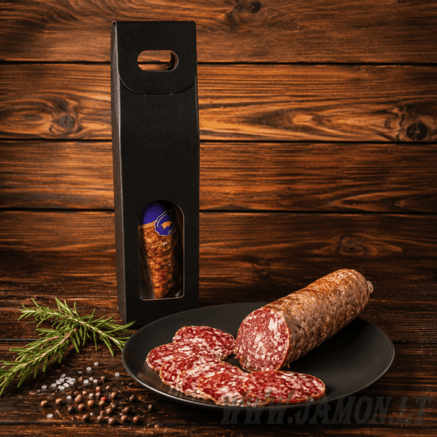 Iberico Salchichon de Bellota sausage 7