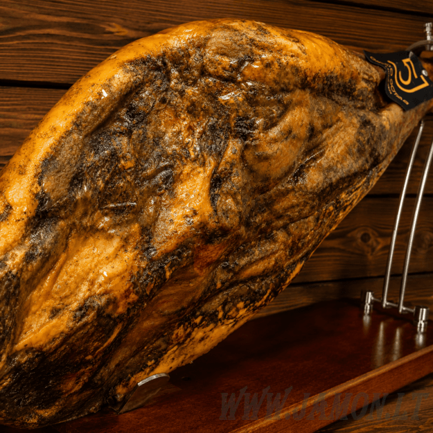 Jamon Ibérico de Bellota 100% Cinco Jotas 5J Jabugo  (galinė koja) 8