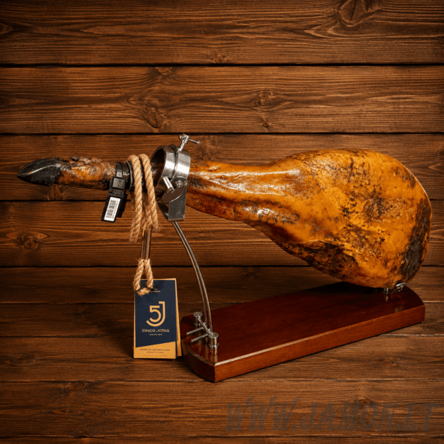 Jamon Ibérico de Bellota 100% Cinco Jotas 5J Jabugo  (galinė koja) 2