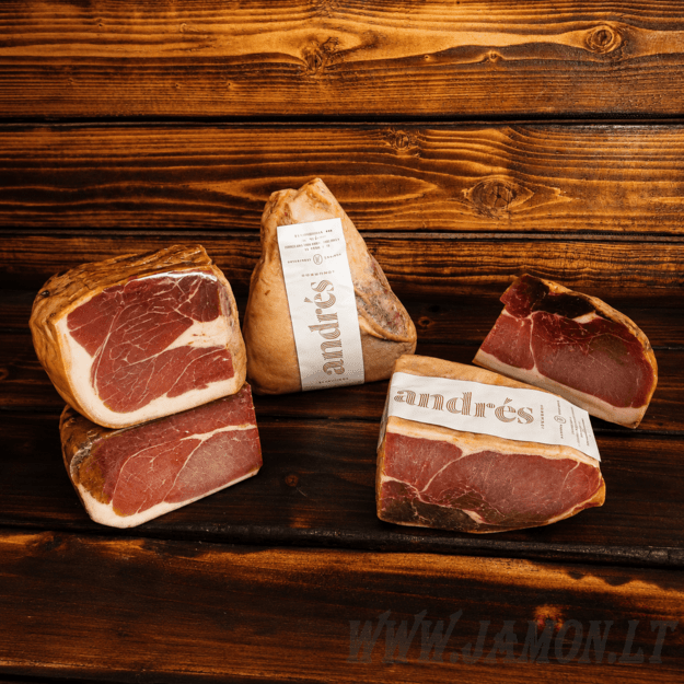 Jamon de Autor Andrés Izquierdo 25+ iškaulintas kumpis 8