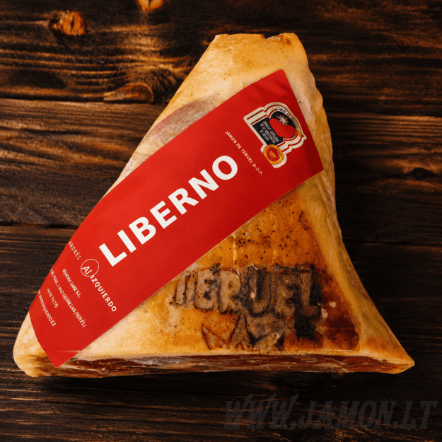 Jamon Liberno D.O.P. Teruel  22+ iškaulintas kumpis