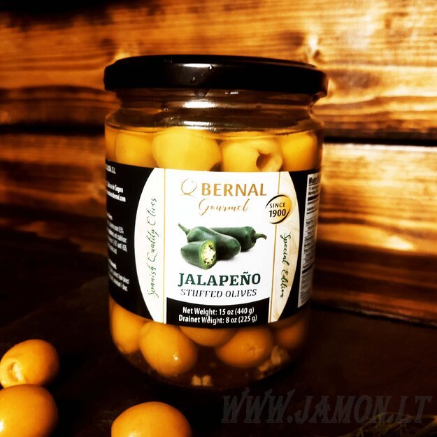 Alyvuogės su Jalapenu